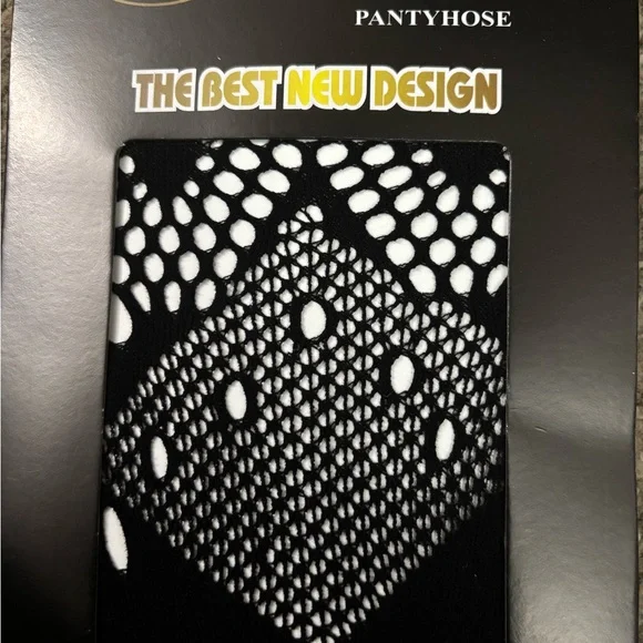 Seamless Fishnet Fashion Pantyhose - Picture 2 of 3